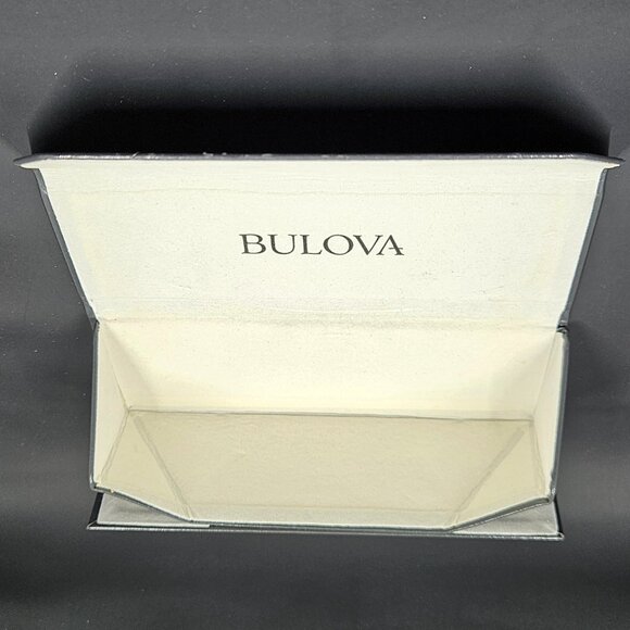 Foldable Bulova Case for Eye Wear Eye Glasses Sun Glasses - Picture 7 of 12